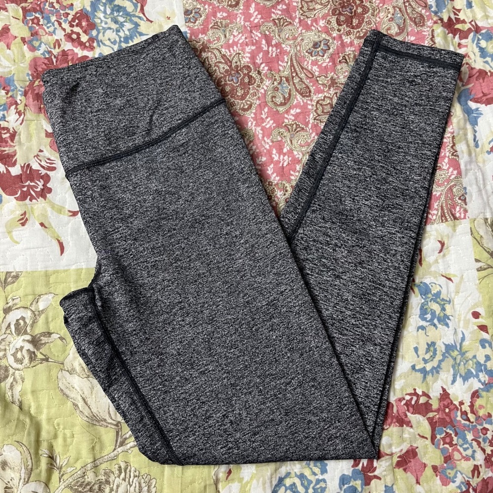 Victoria's Secret Sport Knockout Tights Grey Space Dye High Rise Leggings M
